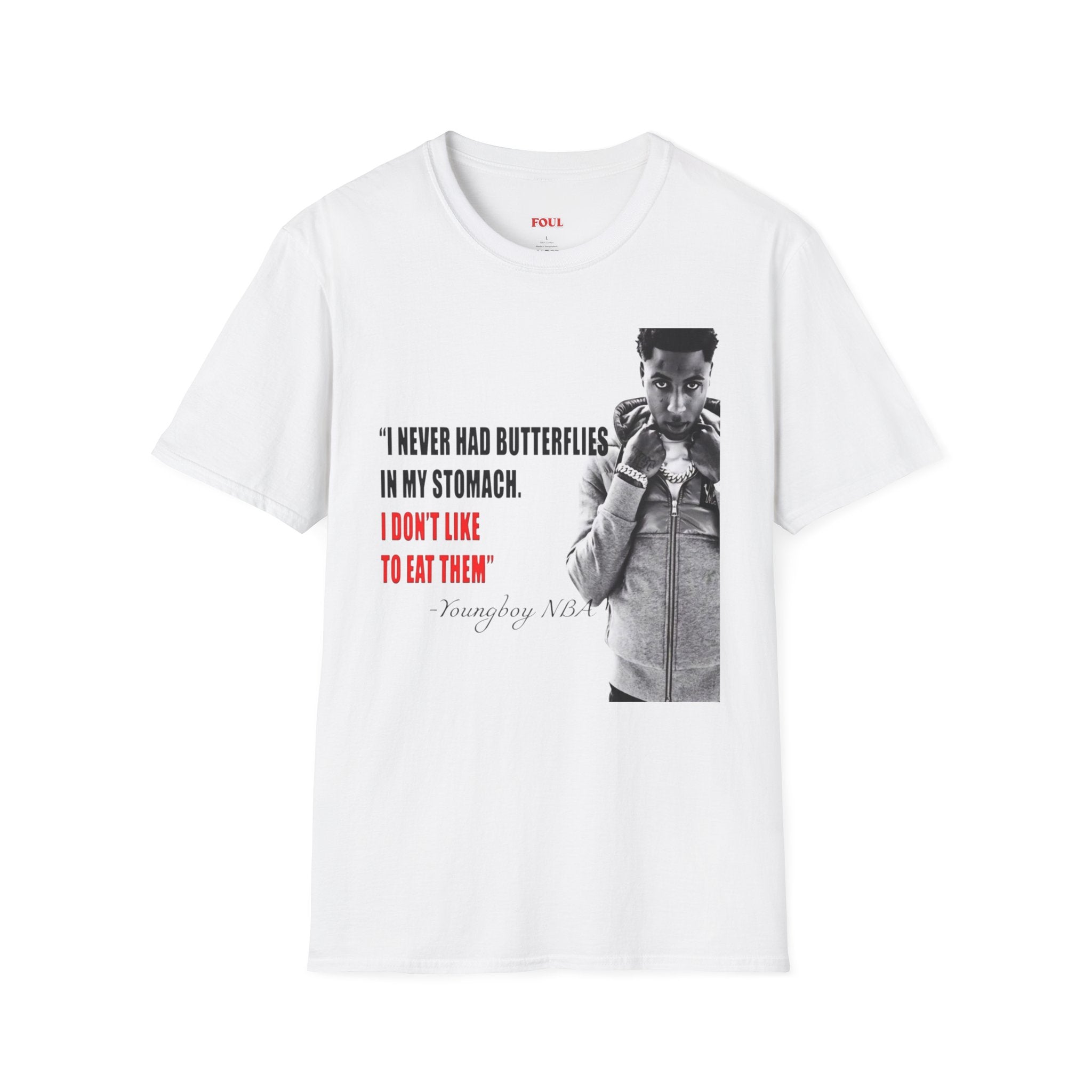 I Never Had Butterflies In My Stomach T-Shirt