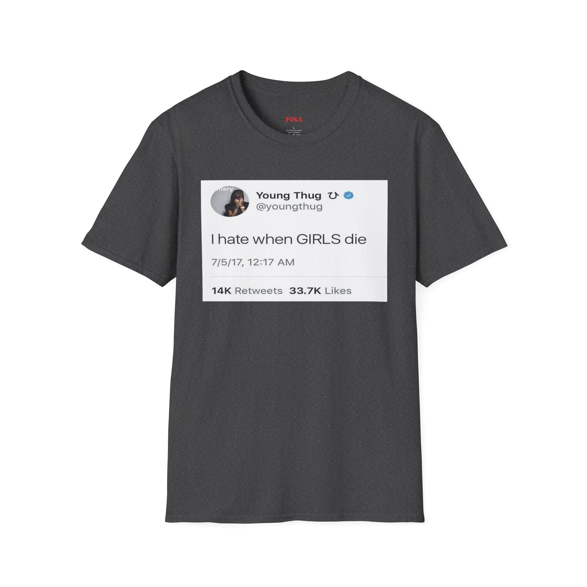 I Hate When GIRLS Die T-Shirt