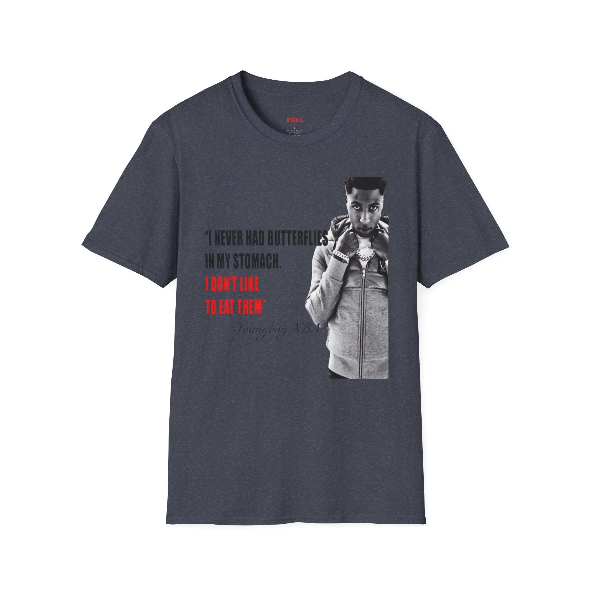 I Never Had Butterflies In My Stomach T-Shirt