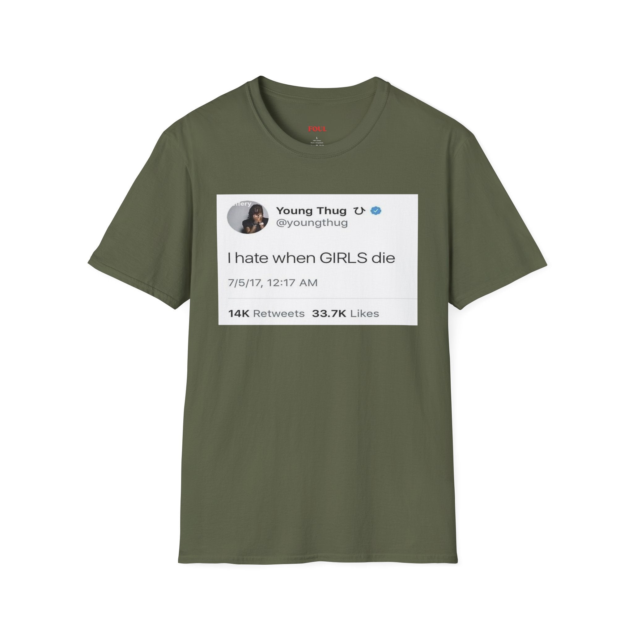 I Hate When GIRLS Die T-Shirt