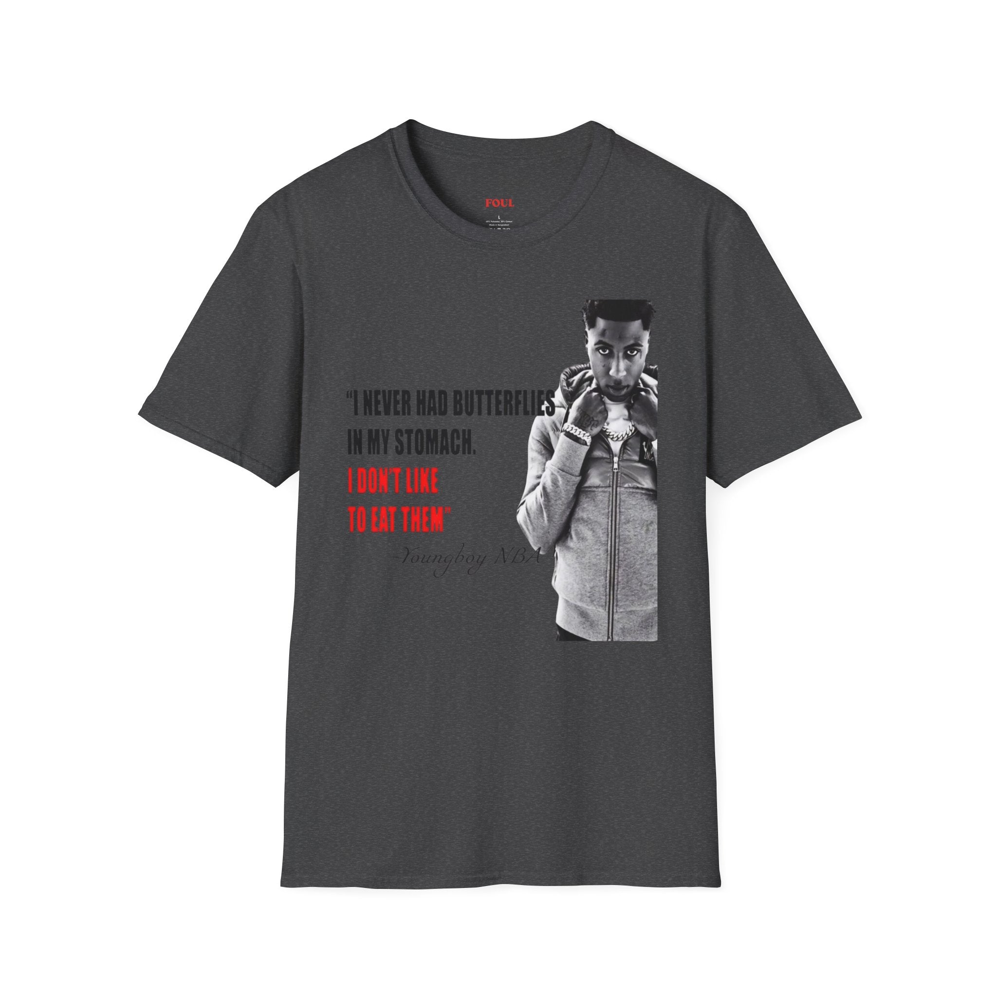 I Never Had Butterflies In My Stomach T-Shirt