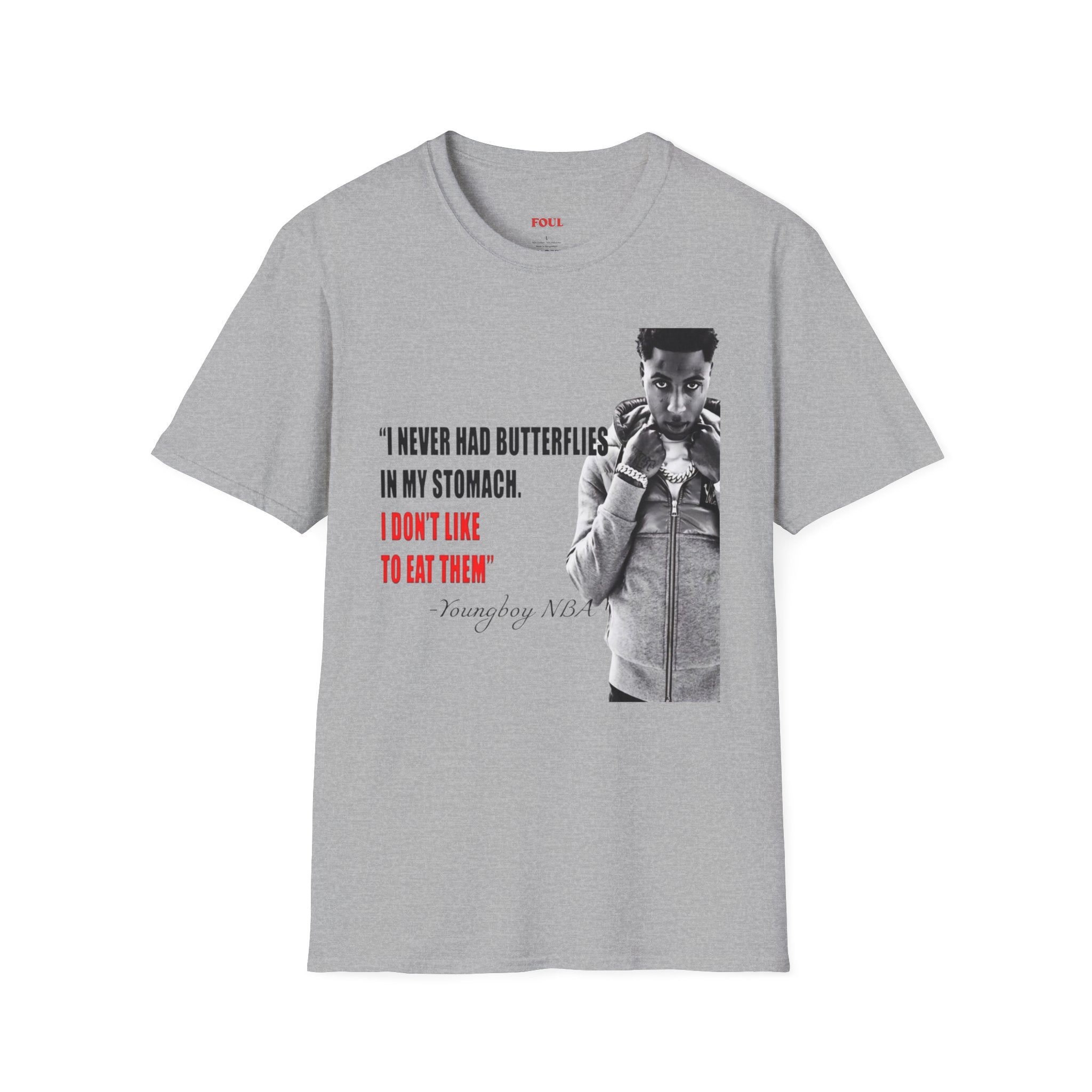 I Never Had Butterflies In My Stomach T-Shirt