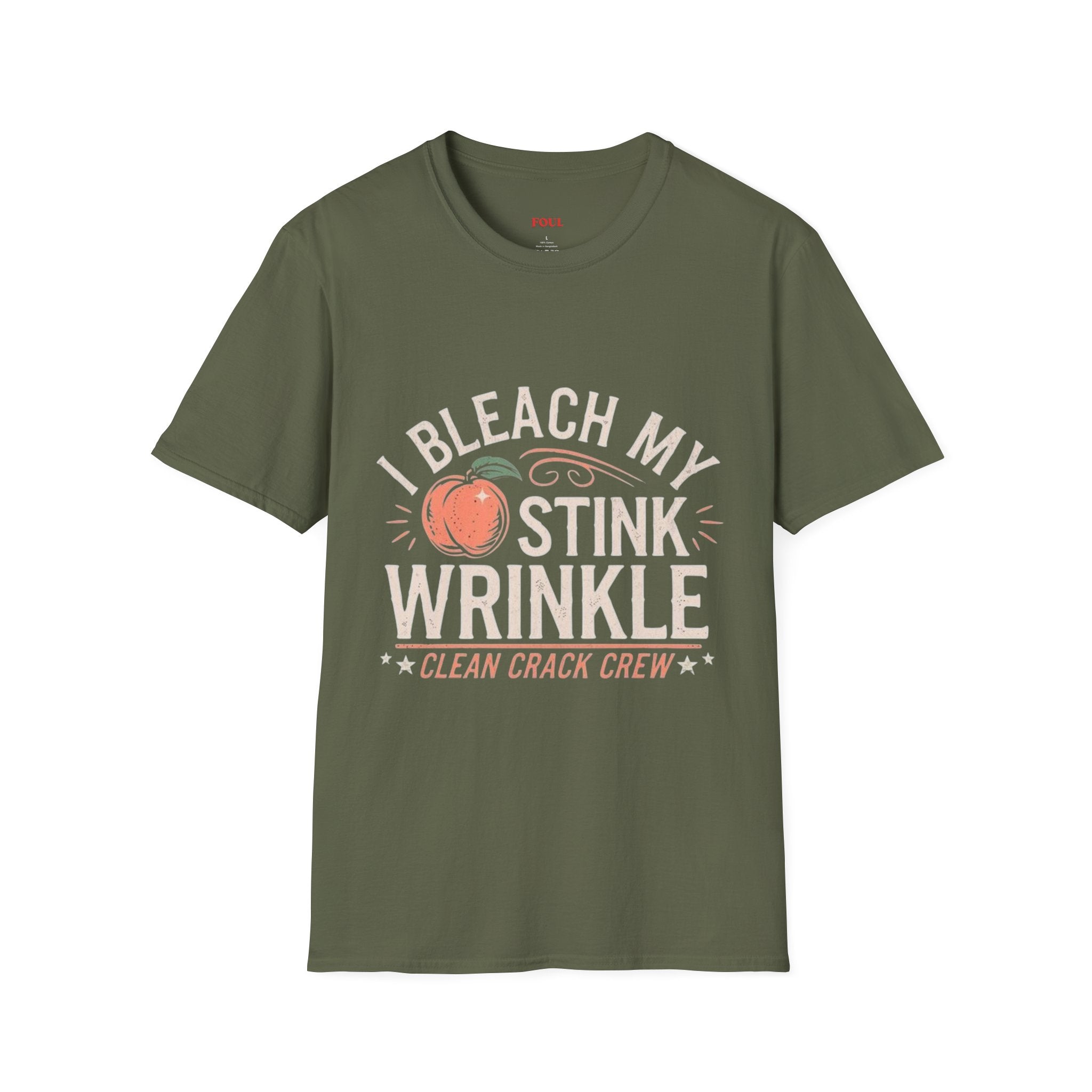 I Bleach My Stink Wrinkle T-Shirt