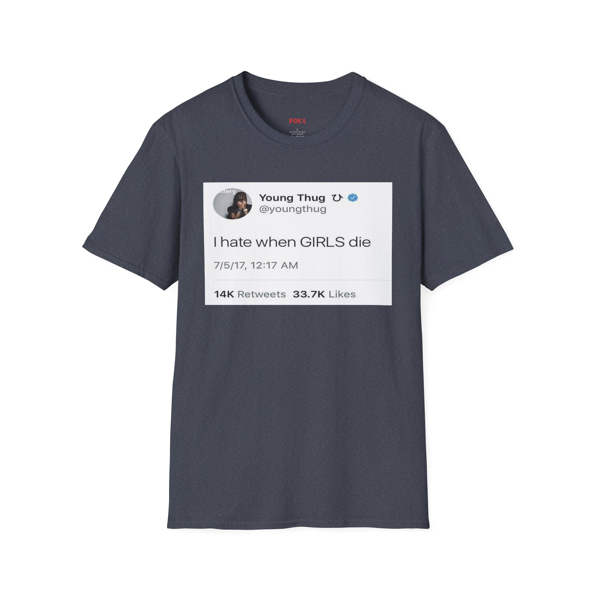 I Hate When GIRLS Die T-Shirt