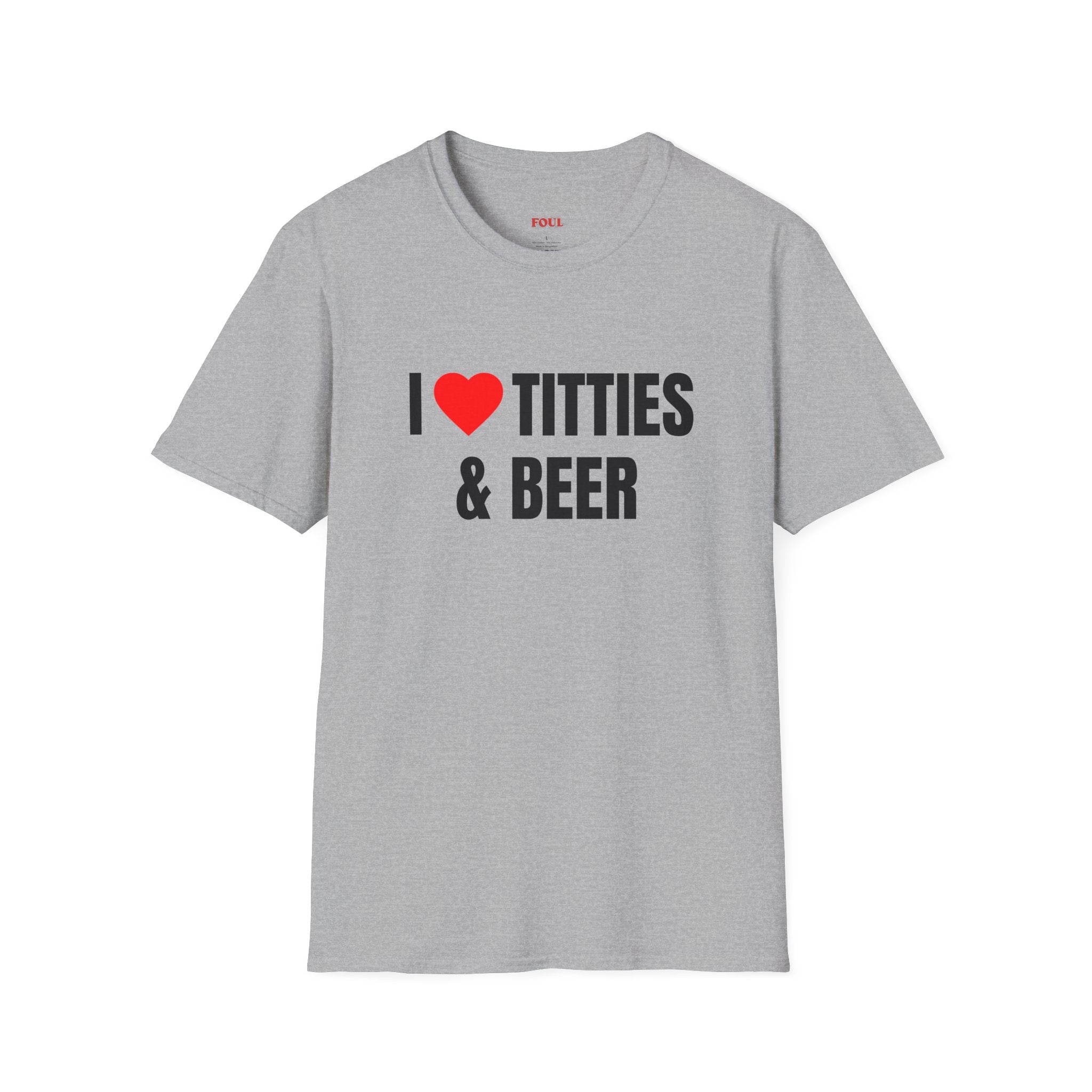 I Love Titties & Beer T-Shirt