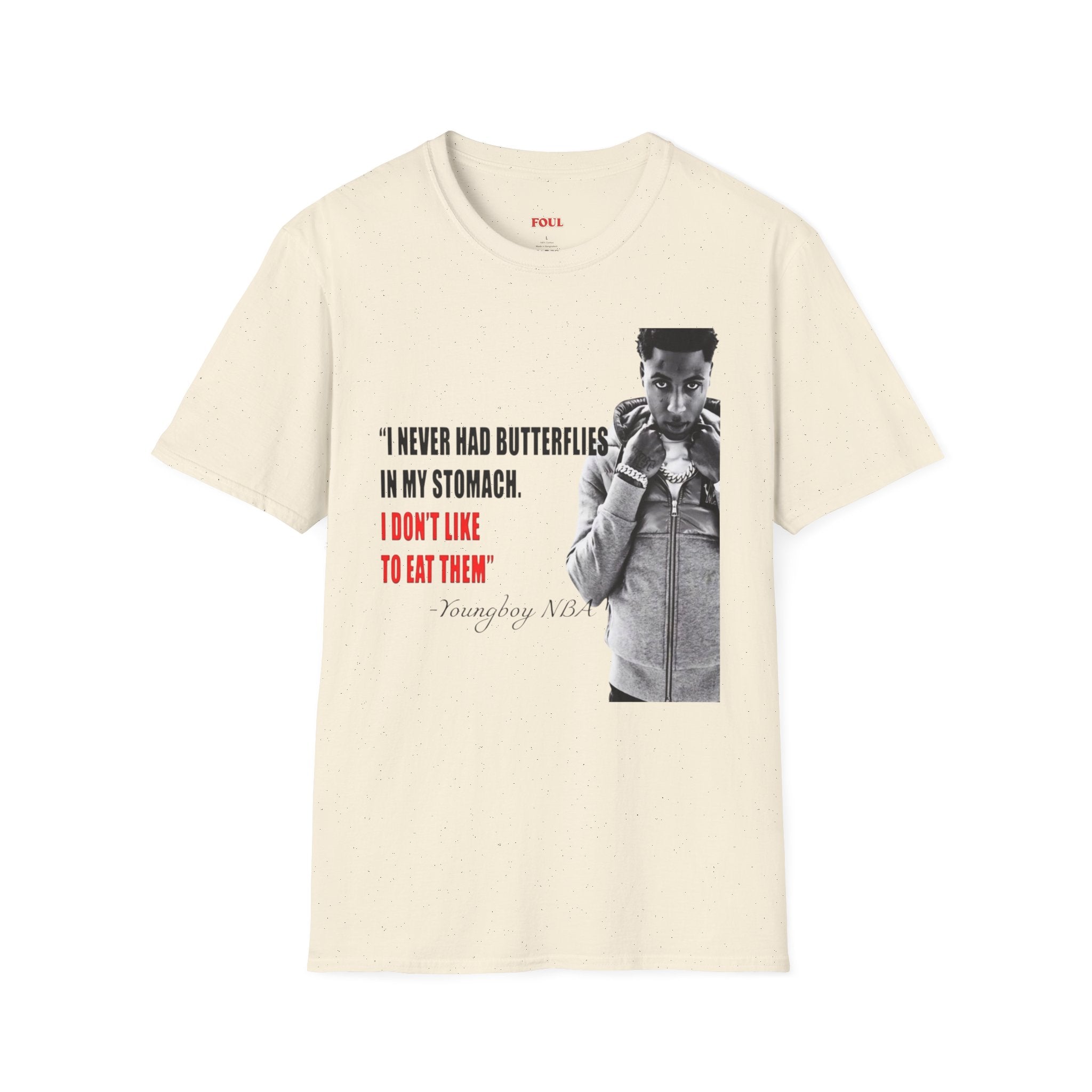 I Never Had Butterflies In My Stomach T-Shirt