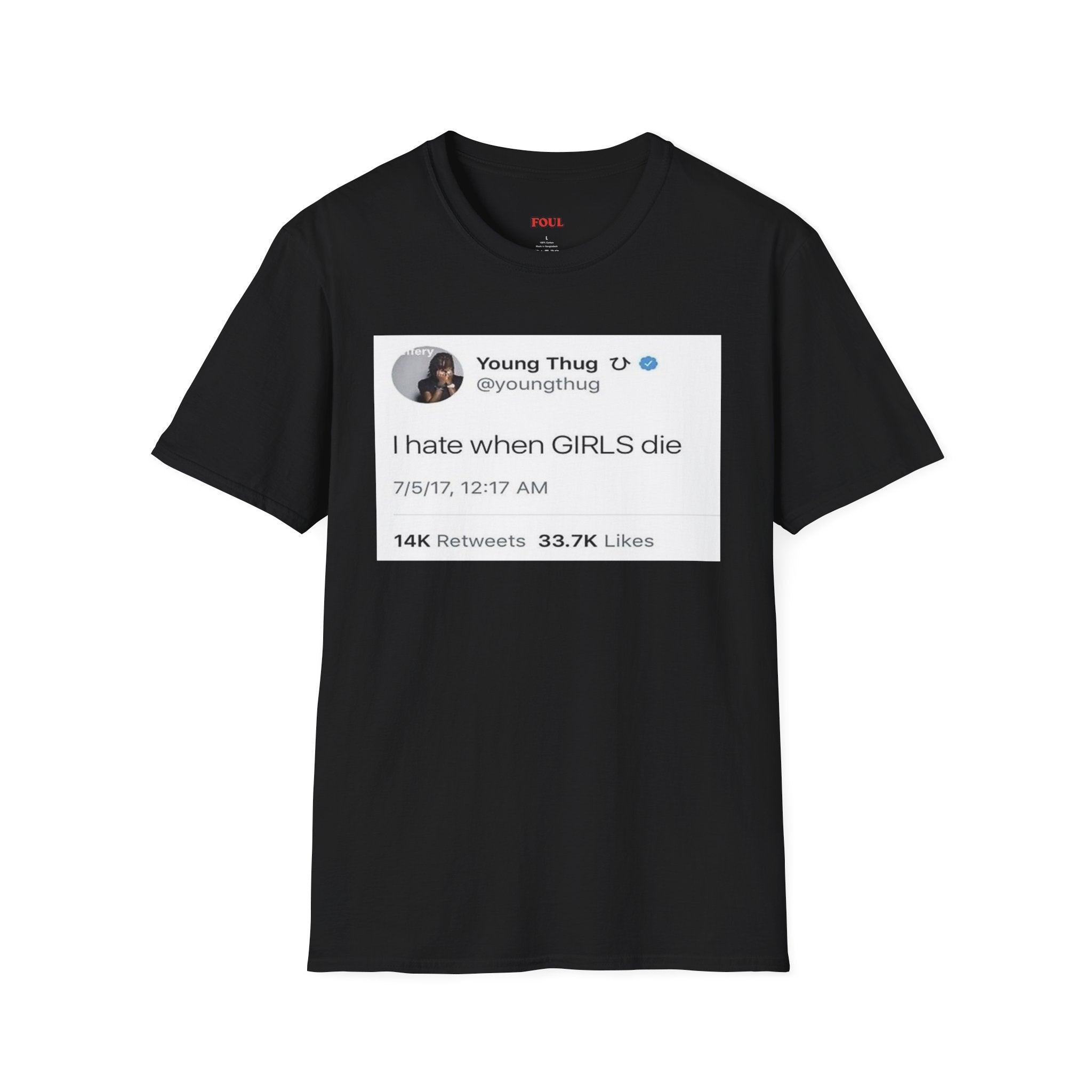 I Hate When GIRLS Die T-Shirt